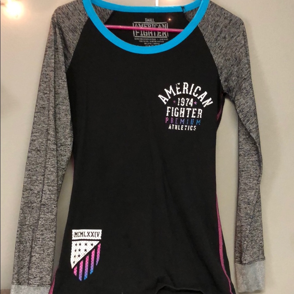 American fighter shirt, so comfy.